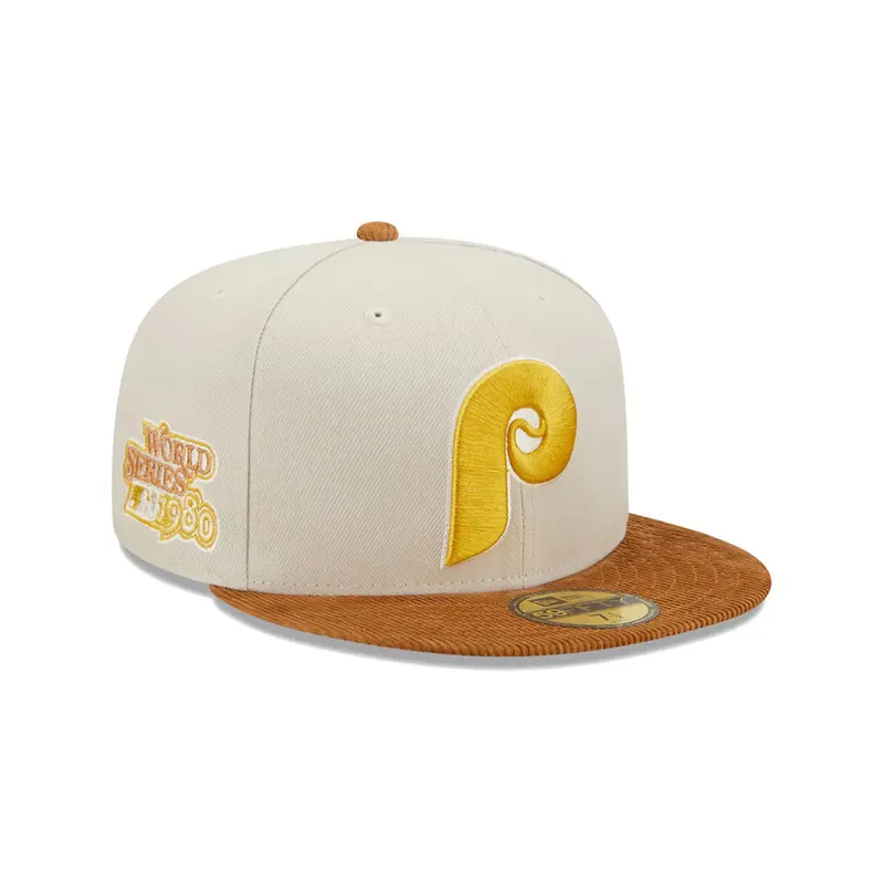 Philadelphia Phillies Cord Visor Fitted Baseball Cap
