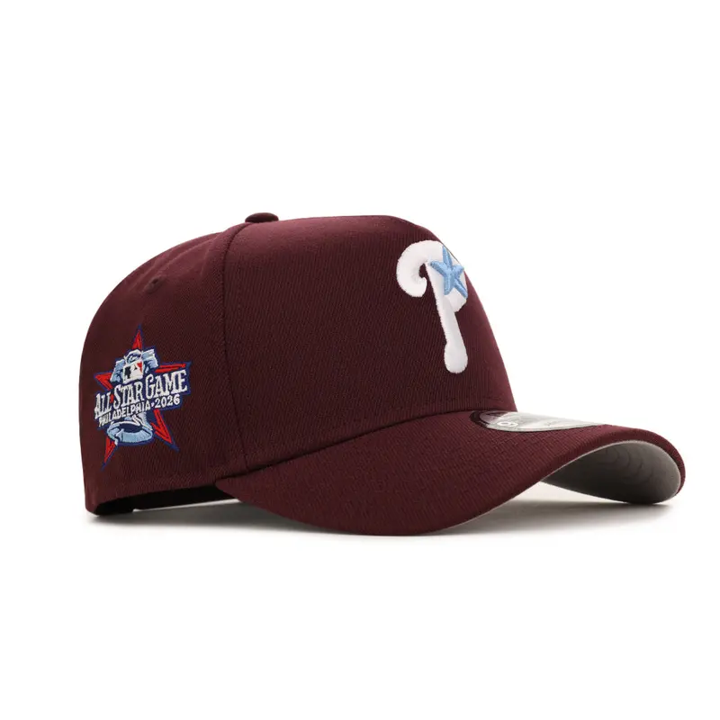 Philadelphia Phillies Maroon 2026 All-Star Game Commemorative SP 9Forty A-Frame Snapback