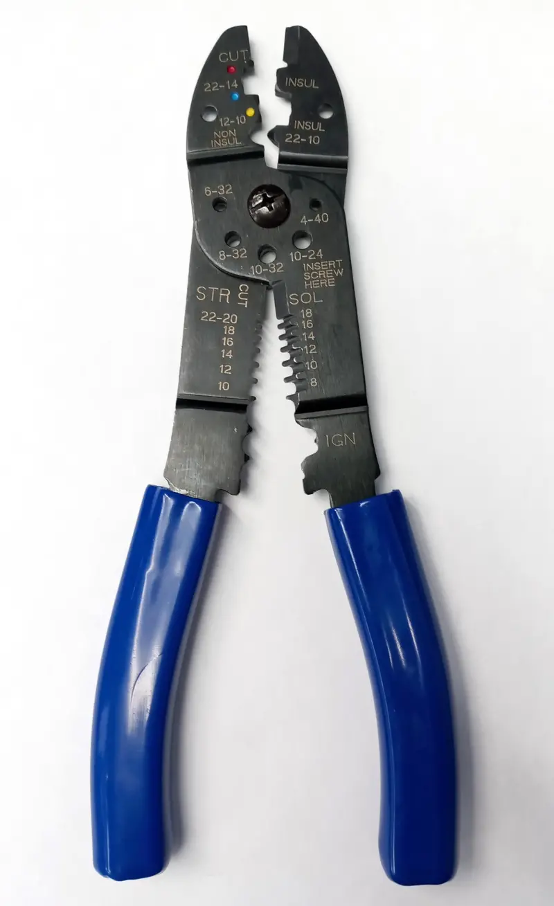 Phillips 4-215 Heavy-Duty Wire Stripper and Crimper — Unmarked Bulk Version