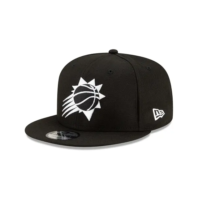 Phoenix Suns NBA Black-and-White 9Fifty Snapback Hat