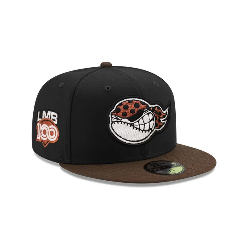 Piratas de Campeche Fitted Cap – Black Walnut LMB Centennial 59Fifty