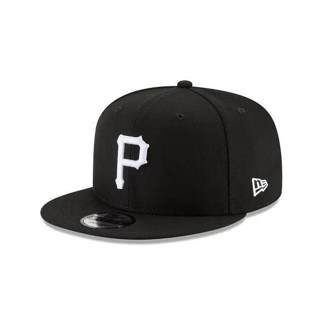 Pittsburgh Pirates Crisp Black-and-White 9Fifty Snapback