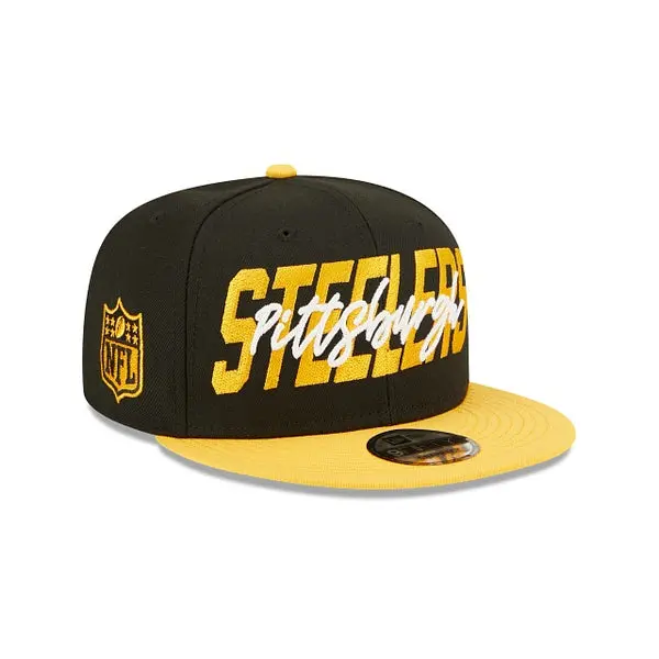 Pittsburgh Steelers 2022 NFL Draft Heritage 9Fifty Snapback