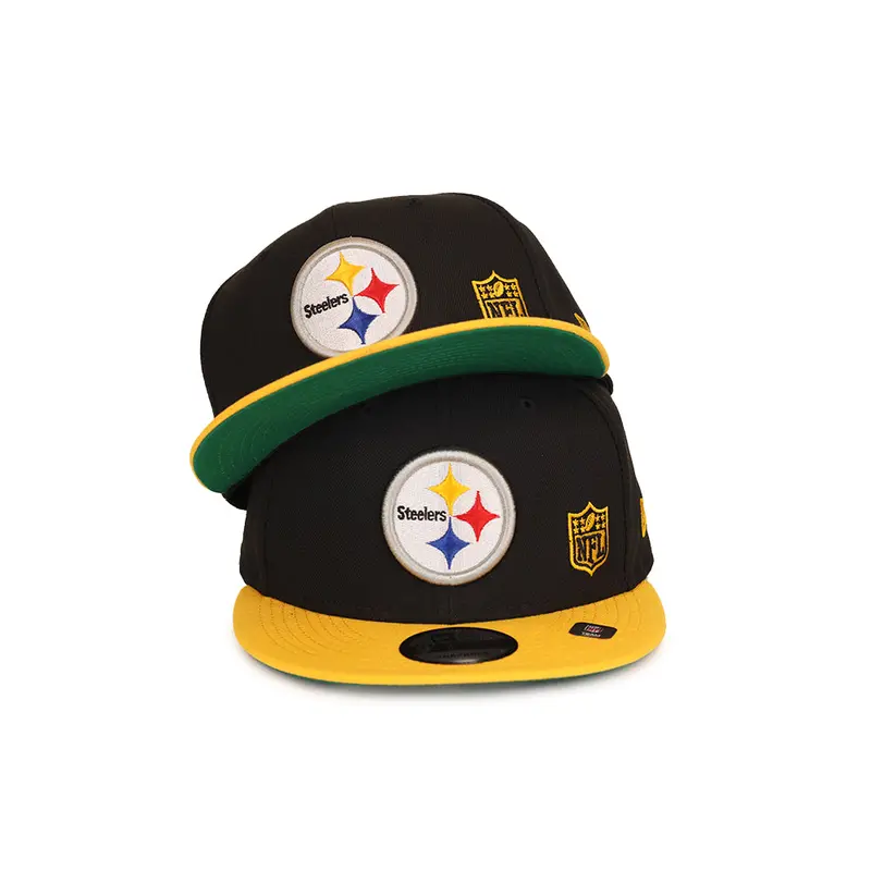 Pittsburgh Steelers Black Letter Arch Cap – 9Fifty Snapback