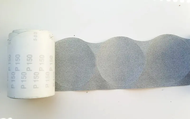 PN40009 Adhesive Sanding Disc Roll – 125-Piece, 5-Inch, 150-Grit Aluminum Oxide
