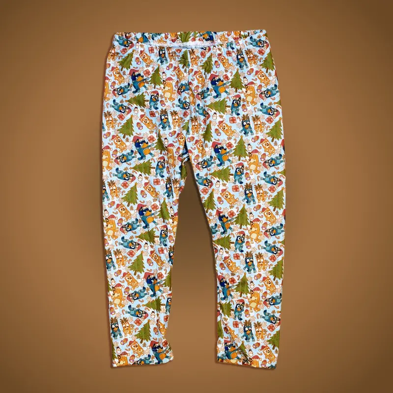 Preorder Christmas Dog Ribbed Lounge Leggings for Pets