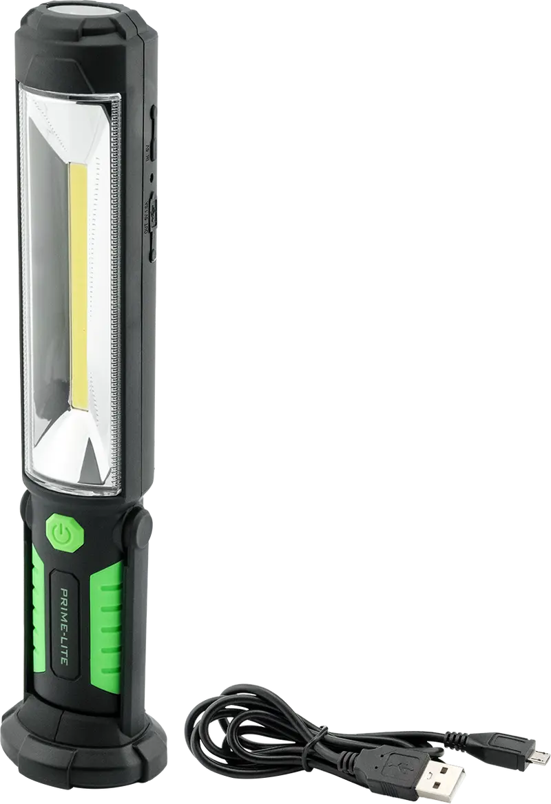 Primeline COB XL Rechargeable Pivoting Work Light – High-Lumen LED