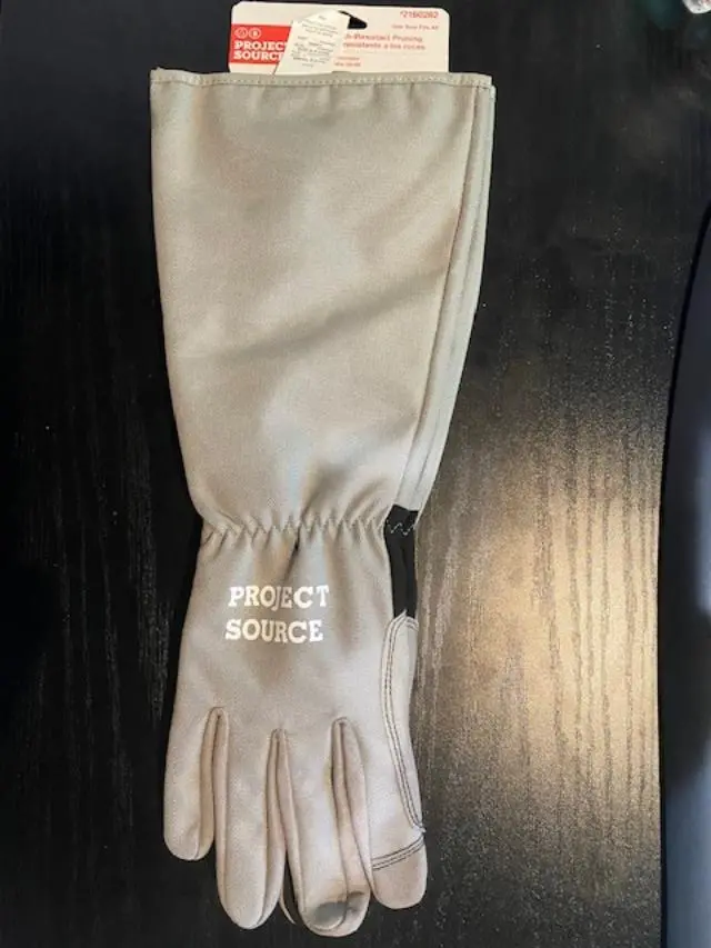 Project Source Pruning Gloves – Medium/Large, Scratch-Resistant Garden Protection