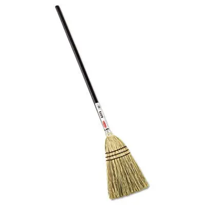 Rubbermaid 6373 Corn-Fiber Lobby Broom – 8″ x 1.5″ x 38″