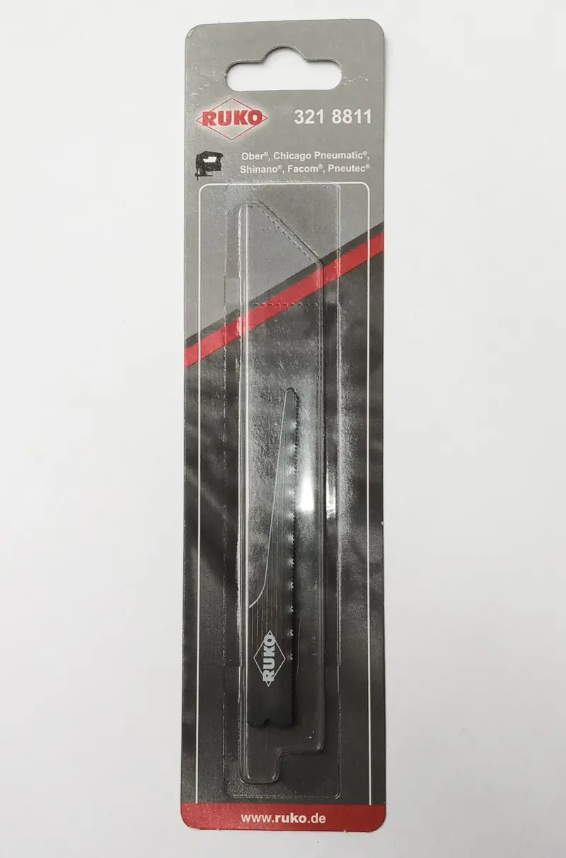 RUKO Pneumatic Body Saw Blades – HSS-Bi-Metal, Designed for Industrial Air-Powered Jigsaws
