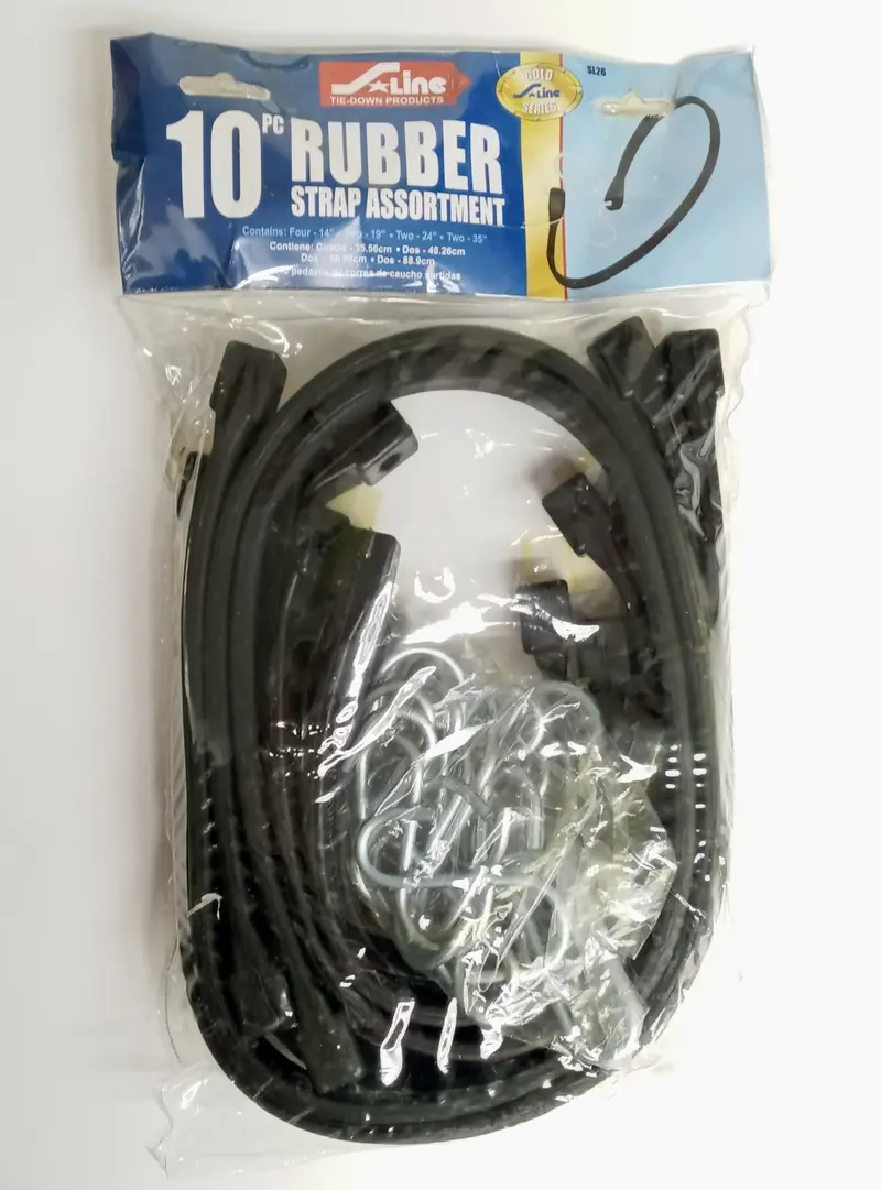 S-Line SL26 Rubber Strap Variety Pack – 10-Piece Industrial-Grade Set