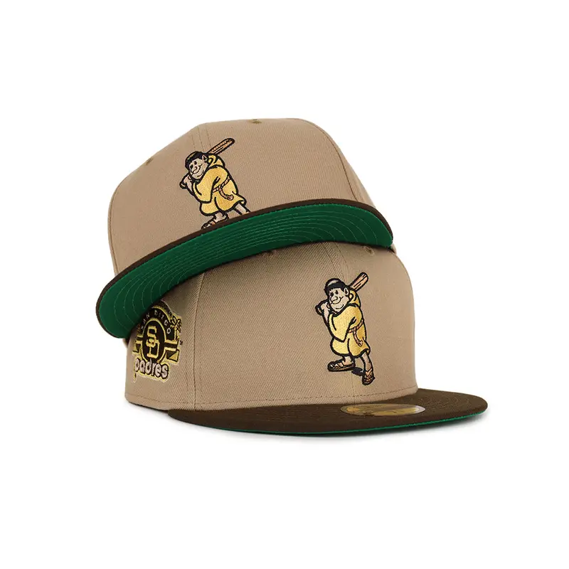 San Diego Padres Camel & Walnut Two-Tone Stadium 59Fifty Fitted Cap