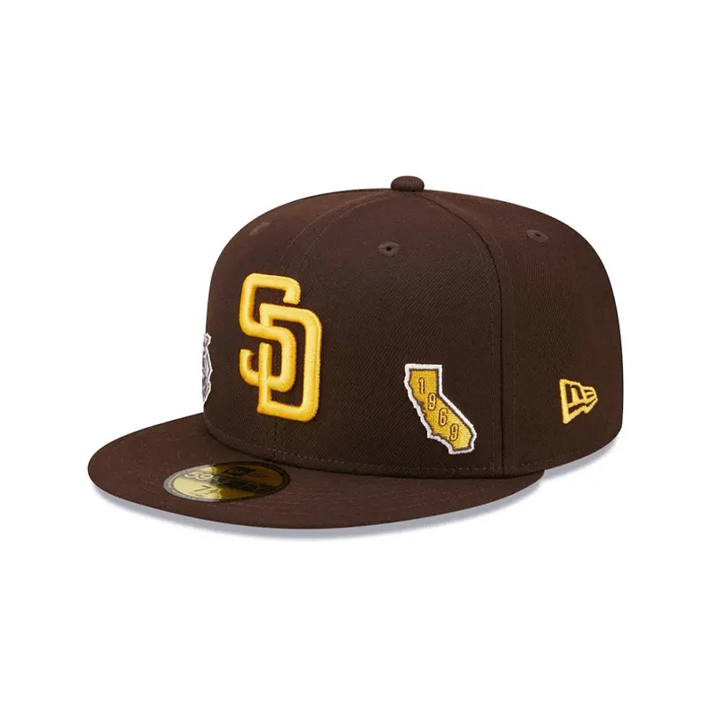 San Diego Padres Identity Collection 59Fifty Fitted Cap
