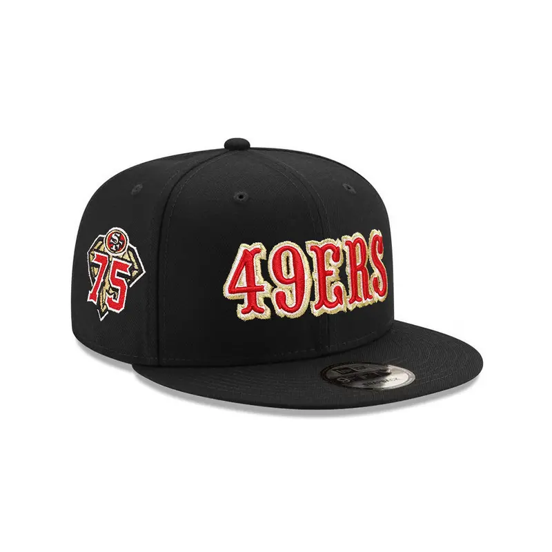 San Francisco 49ers 75th Anniversary Wordmark SP 9Fifty Snapback