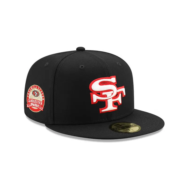 San Francisco 49ers Black Candlestick Park Farewell Season Special Edition 59Fifty Fitted Cap