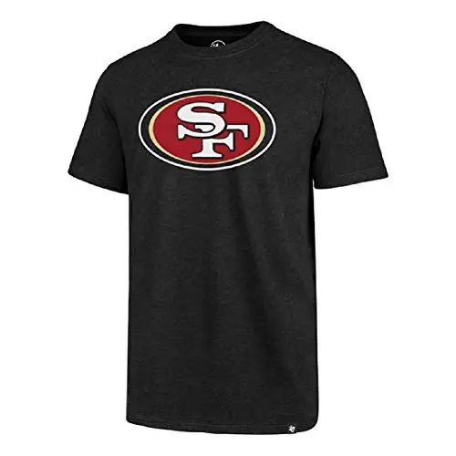 San Francisco 49ers Black Imprint Club Men’s Cotton T-Shirt