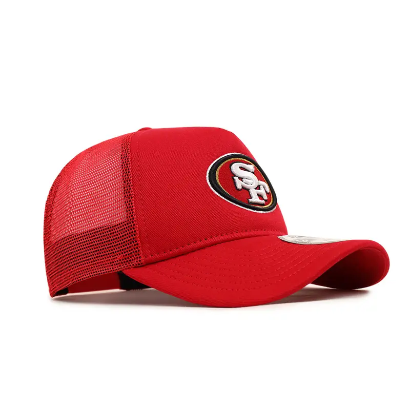 San Francisco 49ers NFL Team-Specific 9Forty A-Frame Foam Trucker Cap