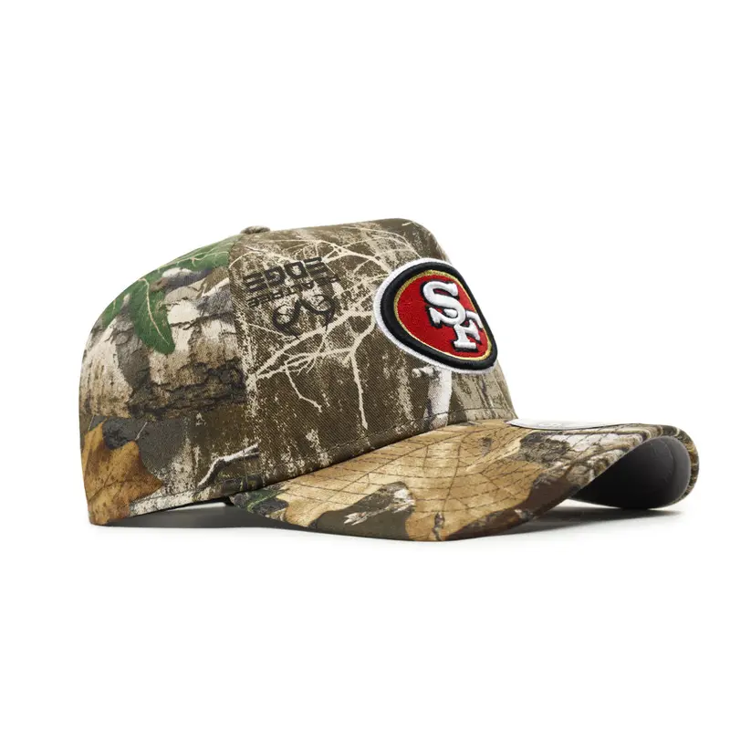 San Francisco 49ers Realtree Camo 9Forty A-Frame Snapback