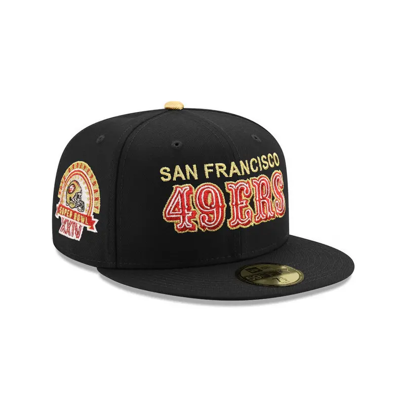 San Francisco 49ers Super Bowl XXIV 30th Anniversary SP 59Fifty Cap