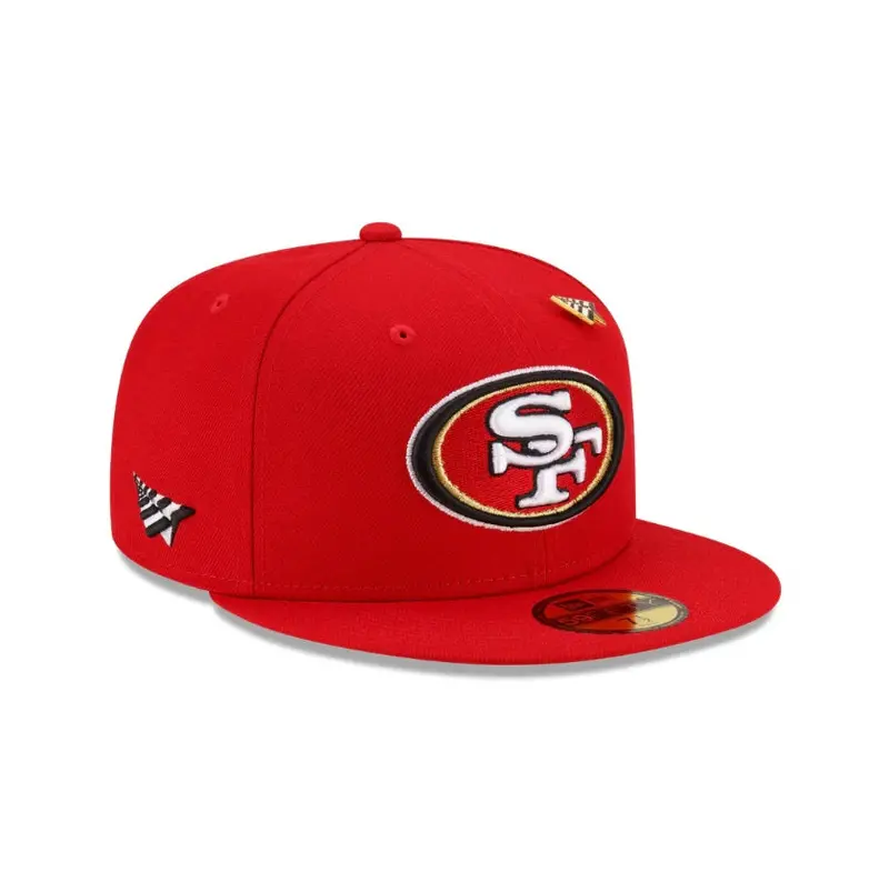 San Francisco 49ers x Paper Planes NFL Fitted Cap – Collaborative Limited Release