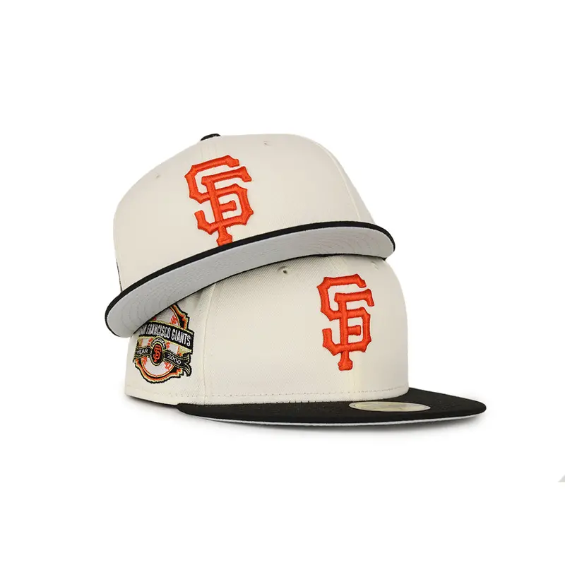 San Francisco Giants 2000 Inaugural Season Chrome Black 2-Tone 59Fifty Fitted Cap