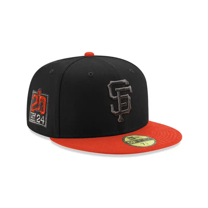 San Francisco Giants Black-and-Orange Dual-Tone 20th Anniversary 59Fifty Fitted Cap
