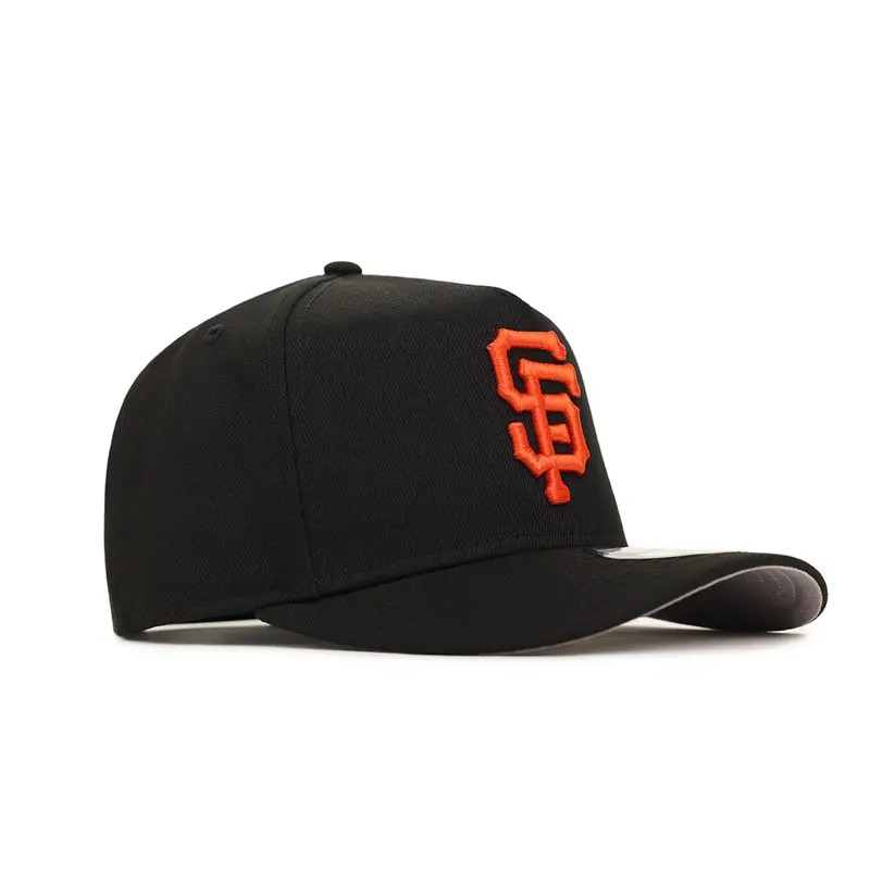 San Francisco Giants Black Team 9Fifty A-Frame Snapback