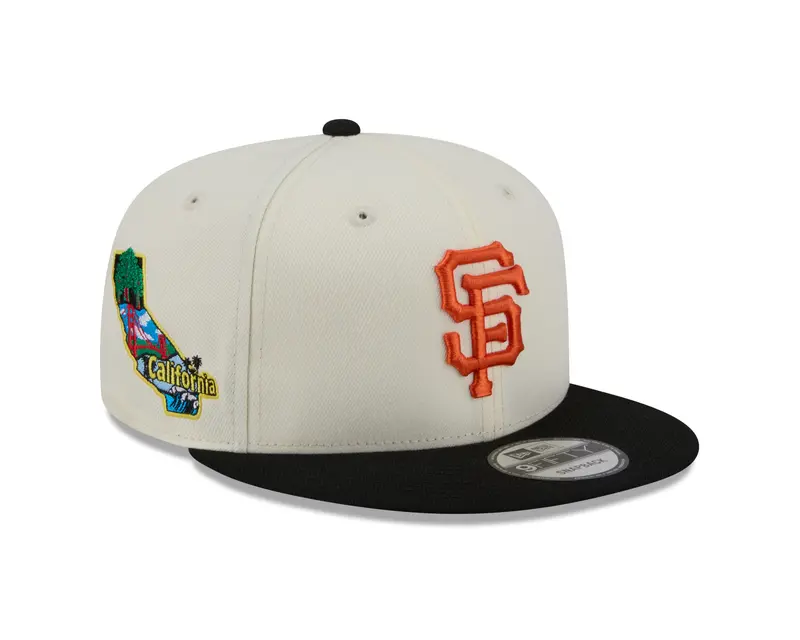San Francisco Giants Chrome Black State-Specific 9Fifty Snapback