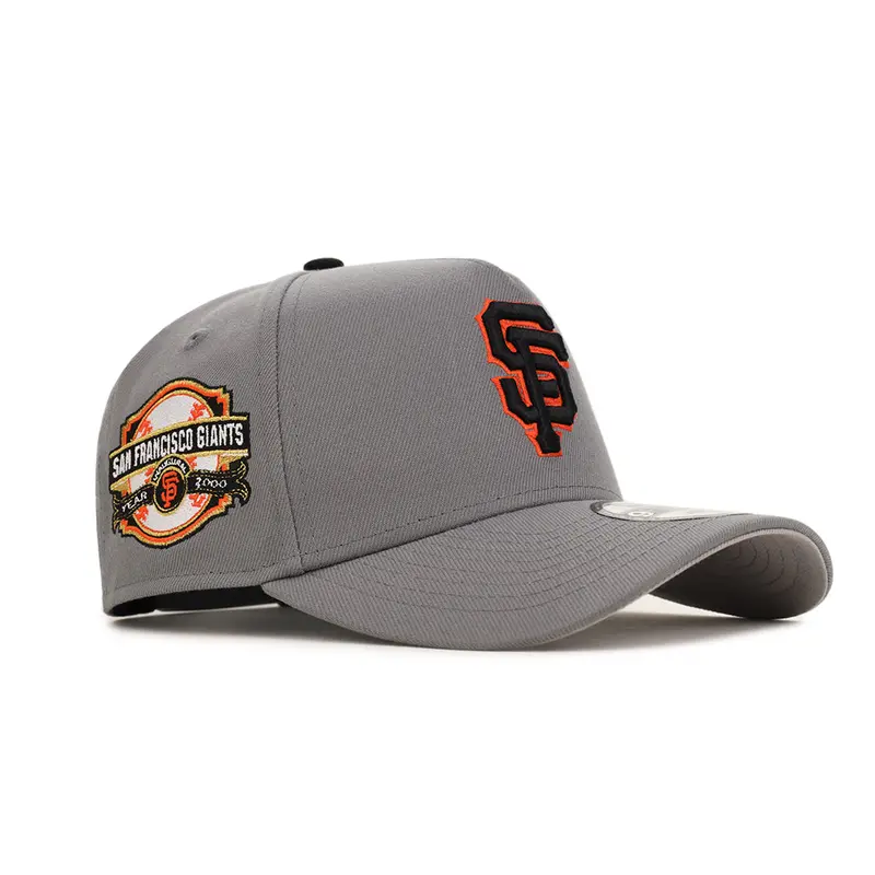 San Francisco Giants Gray Inaugural Season SP 9Forty A-Frame Snapback