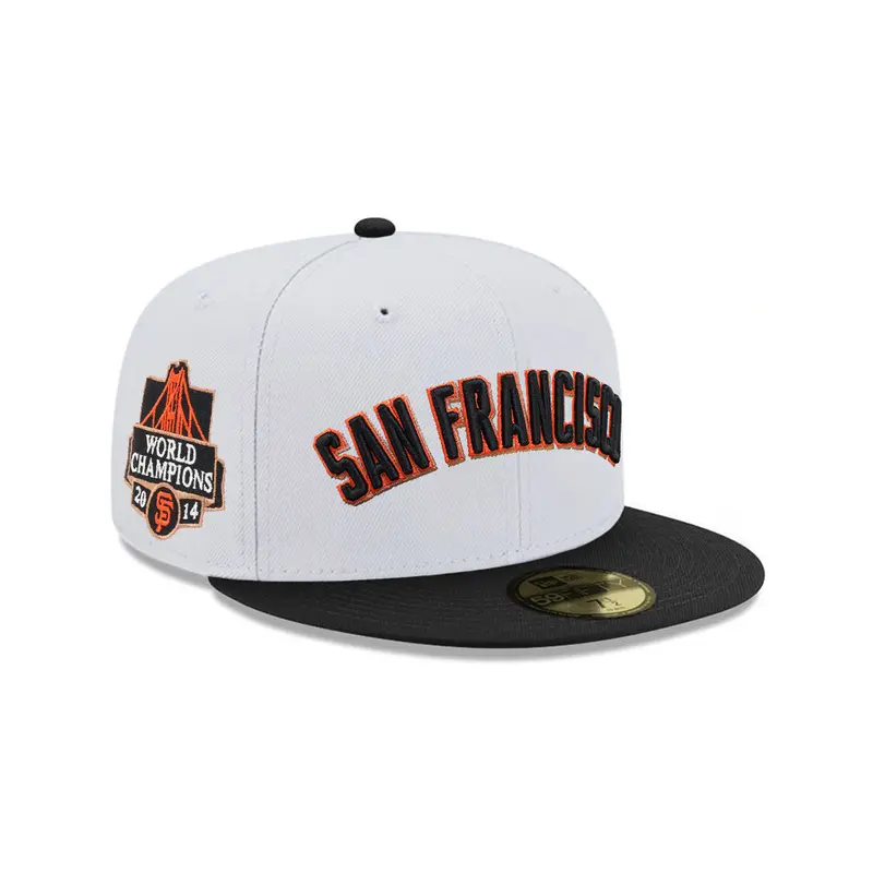 San Francisco Giants Snow Gray & Black 2014 World Series Champions 59Fifty Fitted Cap