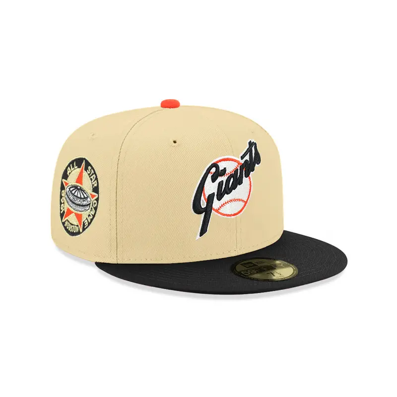 San Francisco Giants Vegas Gold & Black 59Fifty Fitted – 1968 All-Star Game Tribute