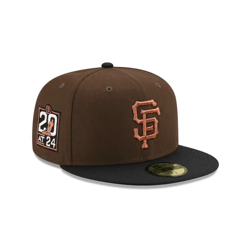 San Francisco Giants Walnut & Black Two-Tone 20th Stadium Anniversary SP 59Fifty Fitted Cap