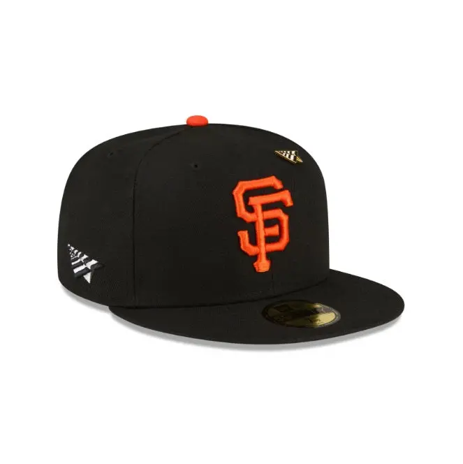 San Francisco Giants x Paper Planes Black MLB 59Fifty Fitted Cap