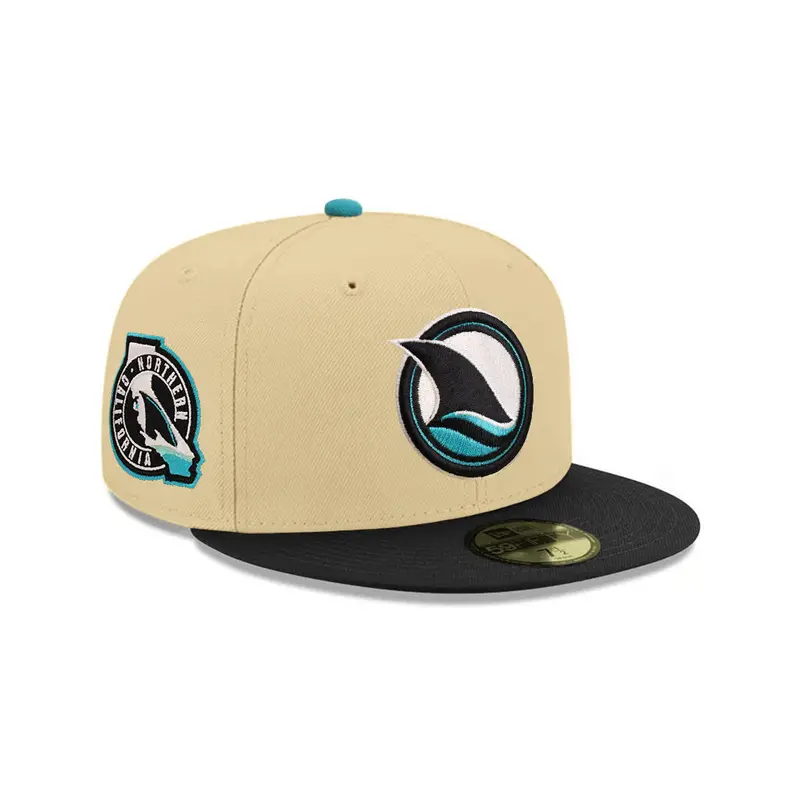 San Jose Sharks Vegas Gold & Black Northern California Edition 59Fifty Fitted NHL Cap