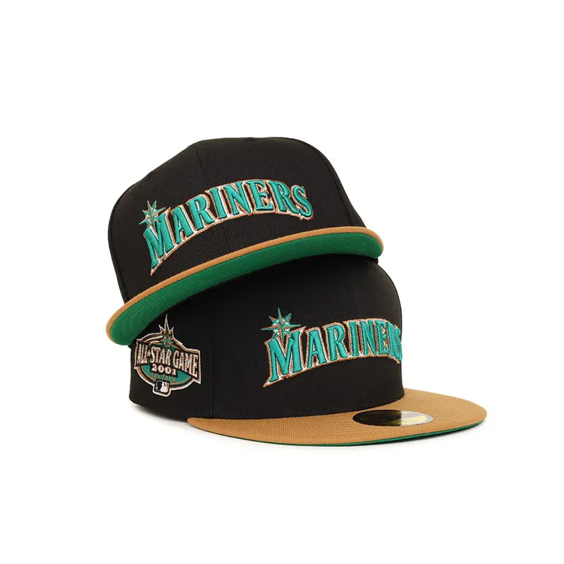 Seattle Mariners 2001 All-Star Game Dual-Tone Black & Bronze 59Fifty Cap