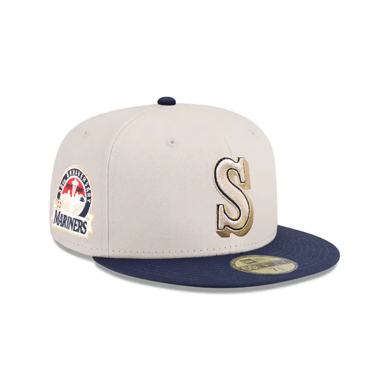 Seattle Mariners 30th Anniversary Stone Blue 59Fifty Fitted Cap – Commemorative Edition