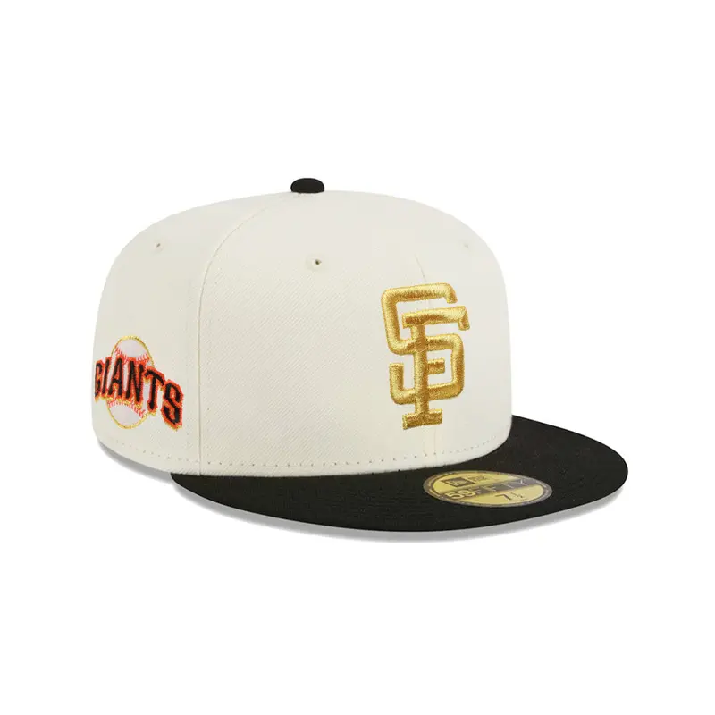 SF Giants Chrome Black Dual-Tone Alternate Logo SP 59Fifty Fitted Cap