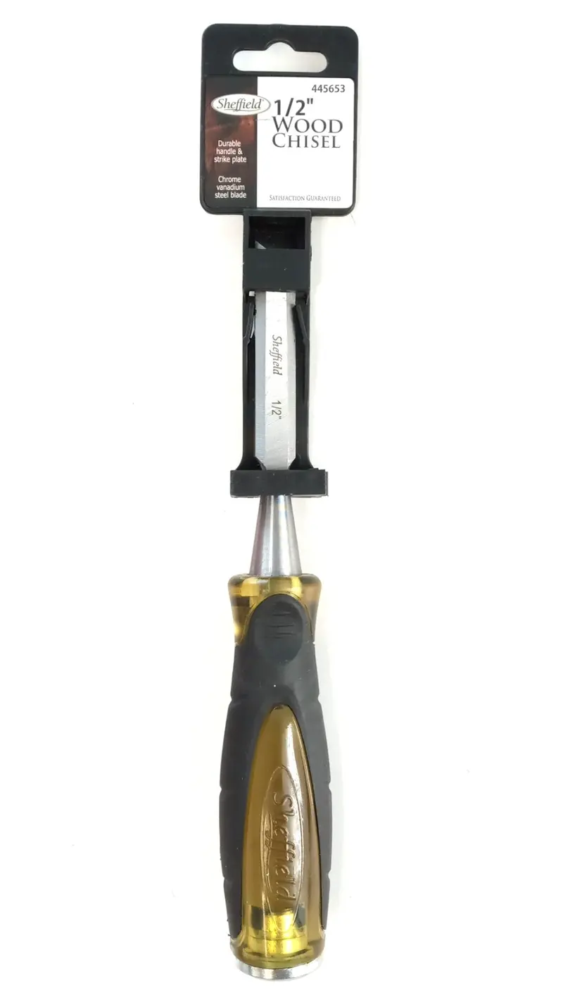 Sheffield 1/2″ Precision Wood Chisel Set — Compact & Control-Oriented