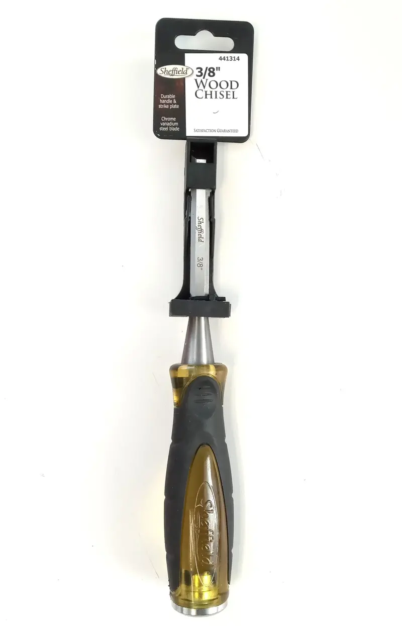 Sheffield 3/8″ Fine-Work Wood Chisel Set — Perfect for Intricate Carving