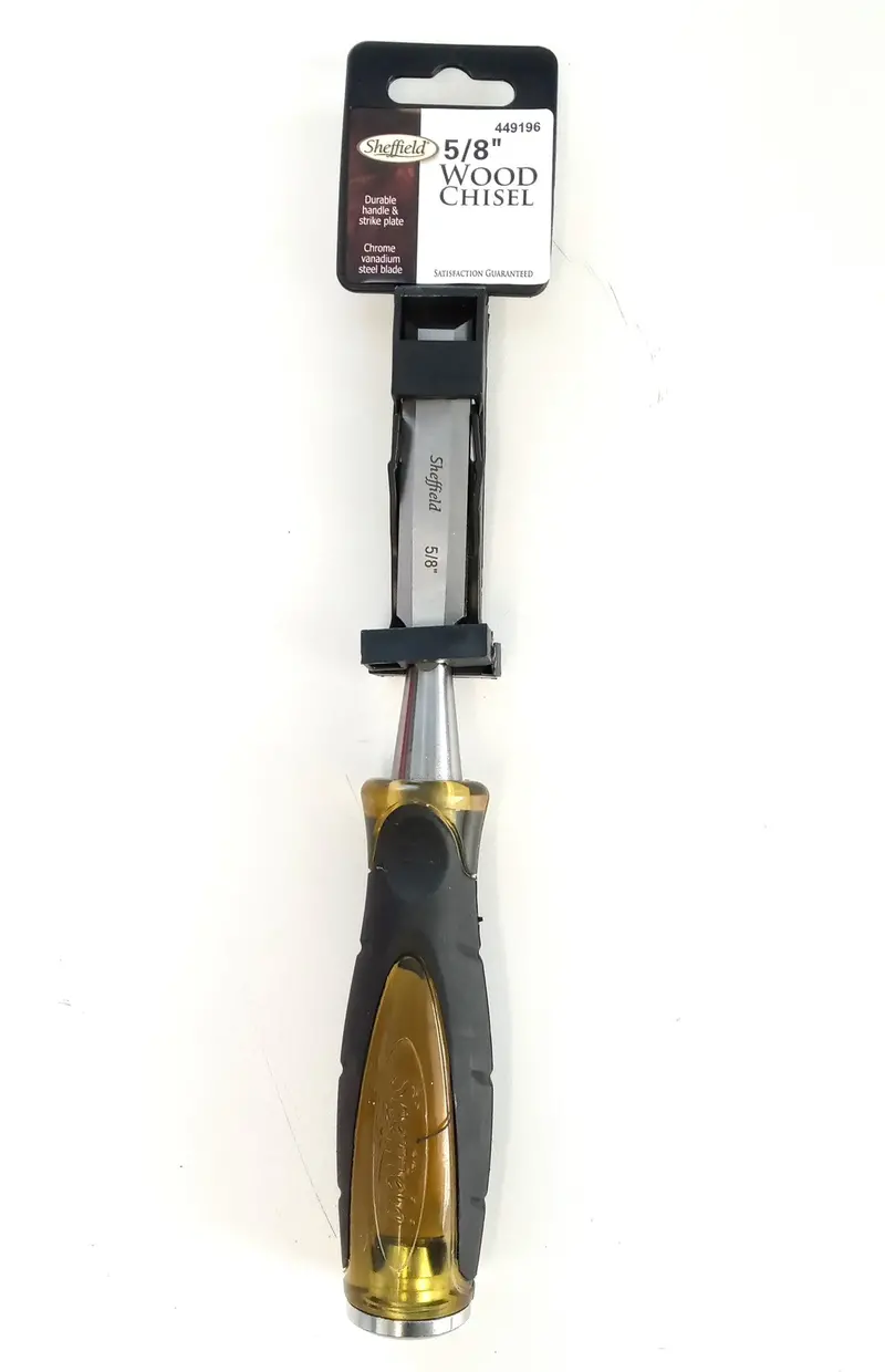 Sheffield 5/8″ Hand-Forged Wood Chisel Set — Ideal for Detailed Millwork