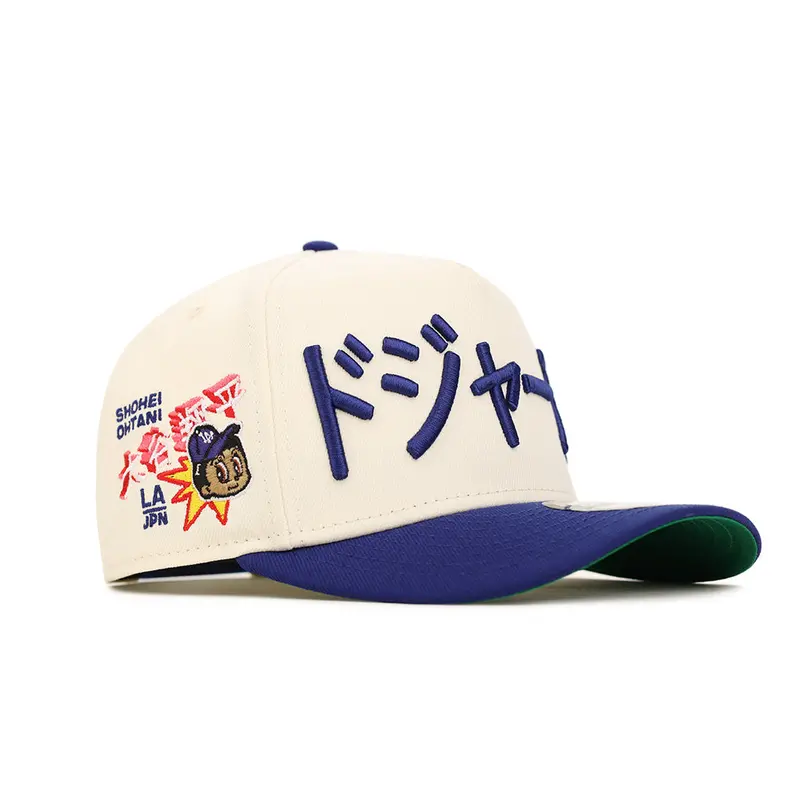 Shohei Ohtani Los Angeles Dodgers Chrome Blue 2-Tone 9Fifty A-Frame Snapback