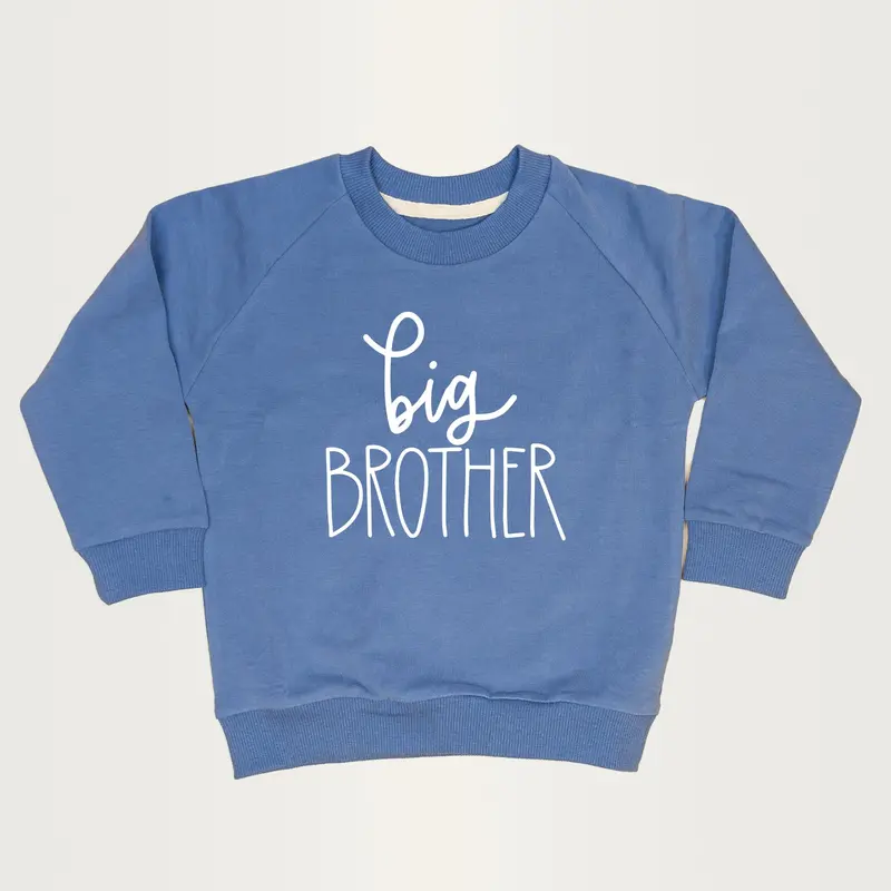 Slate Blue ‘Big Brother’ Sweatshirt