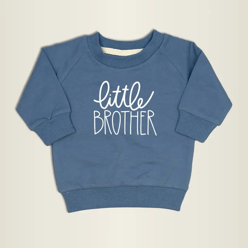 Slate Blue ‘Little Brother’ Sweatshirt