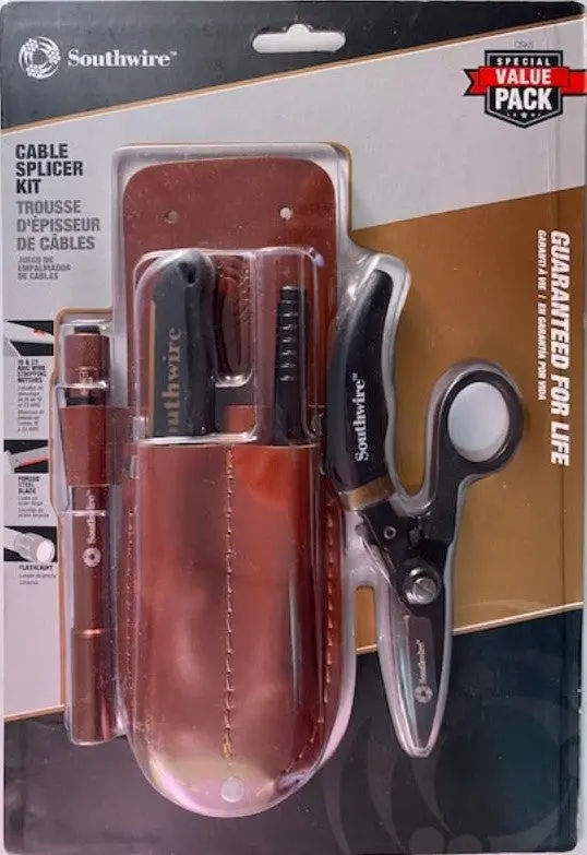 Southwire CSK5 Electrician’s Cable Splicing Kit – 5-Piece Professional Set