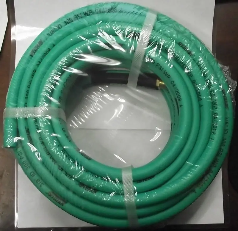 Speedaire Flexzilla L117-FZ-SPD – 3/8″ x 50′ High-Pressure Air Hose (300 PSI Rated)