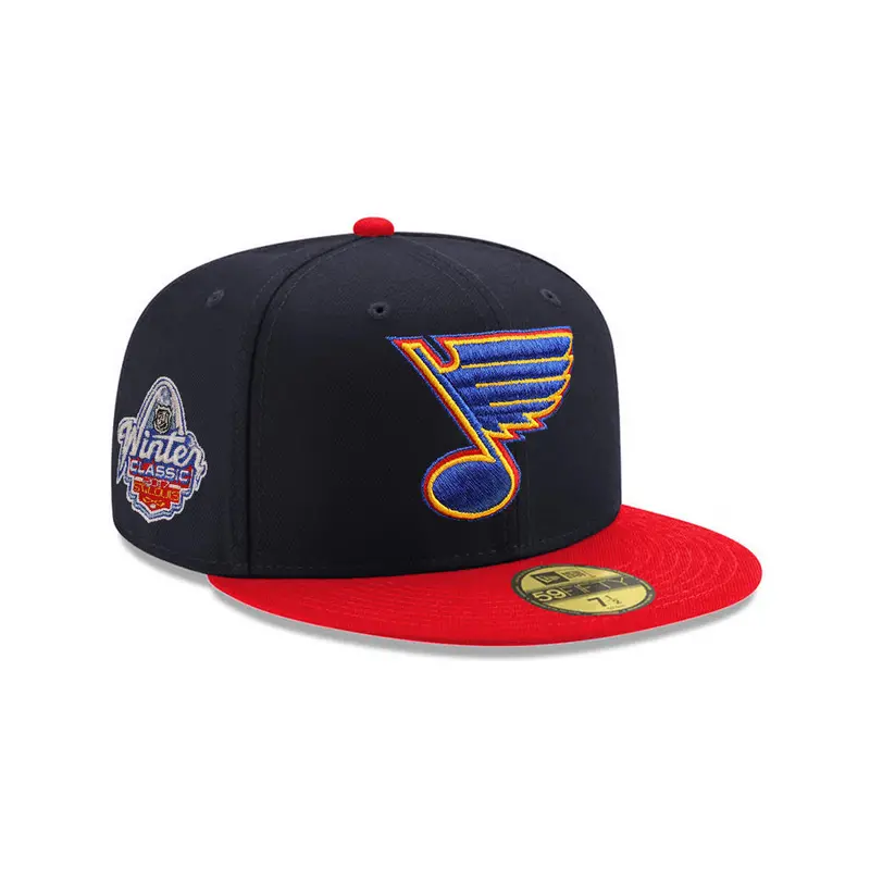 St. Louis Blues Navy & Scarlet Two-Tone 2017 Winter Classic 59Fifty Fitted NHL Hat