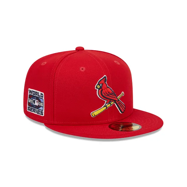 St. Louis Cardinals 2006 World Series Fitted Hat – Team Color 59Fifty Style