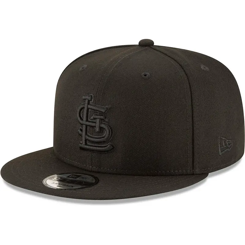 St. Louis Cardinals All-Black 9Fifty Snapback Baseball Hat