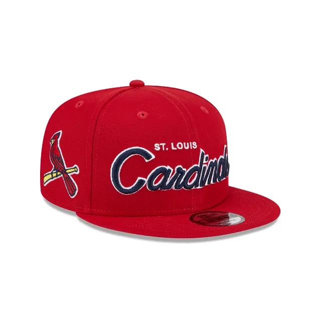 St. Louis Cardinals Script Logo 9Fifty Snapback – Team Colors
