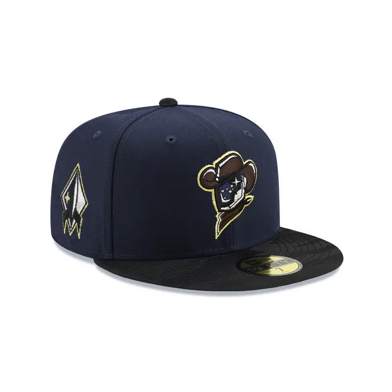 Sugar Land Space Cowboys Camo Rocket Design 59Fifty Fitted Cap
